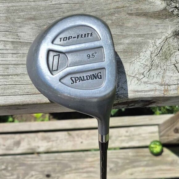 Spalding Top Flite 9.5° Driver - 'THUNDER HEAT'- Graphite Medium Flex - RH - 44" - Picture 1 of 10